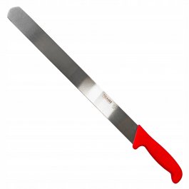 Nóż do mięsa Polkars nr 36, dł. 40 cm, czerwony